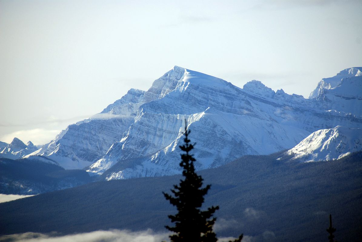 21A Storm Mountain From Lake Louise Ski Area